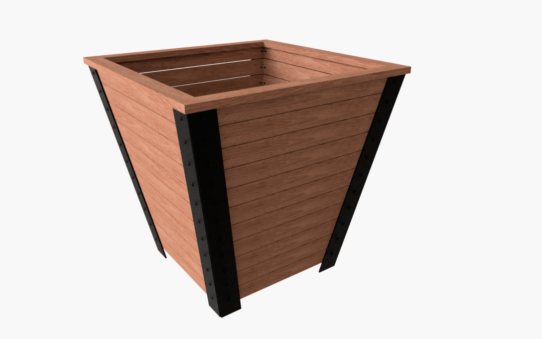 Cedar Tapered Planter