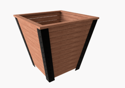 Cedar Tapered Planter