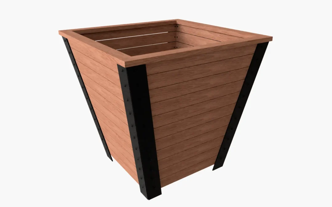 Cedar Tapered Planter