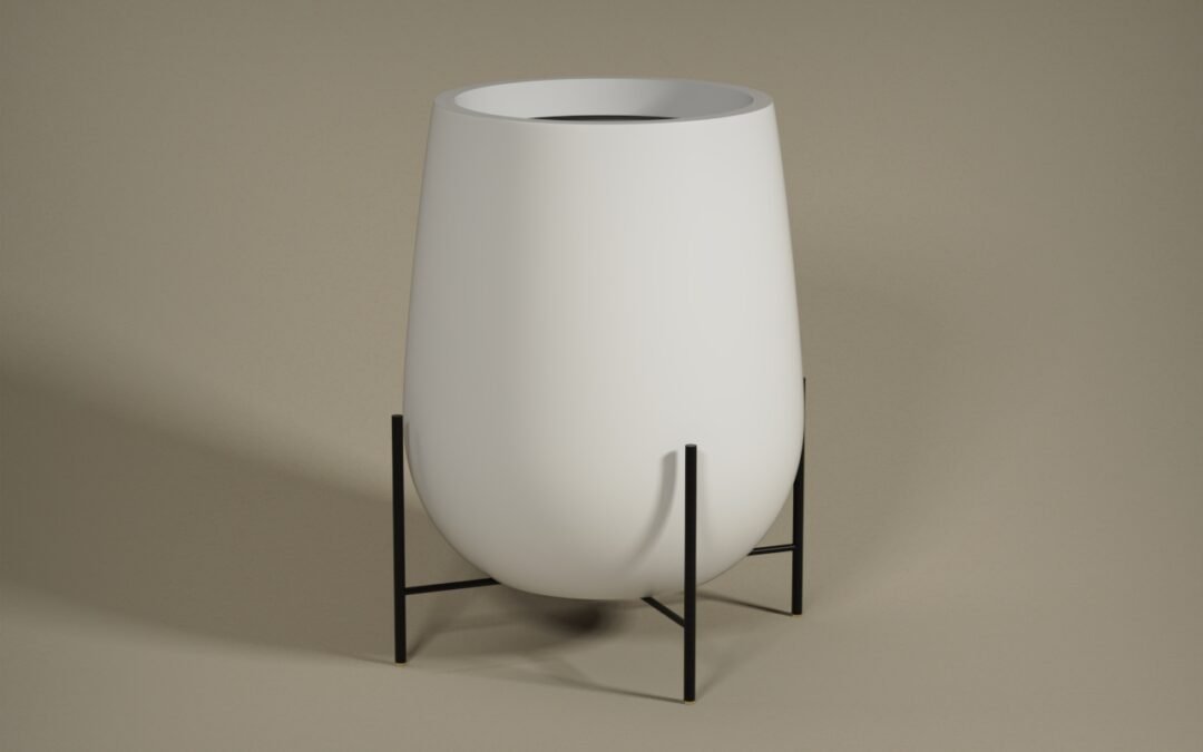 Merlot Planter with Stand