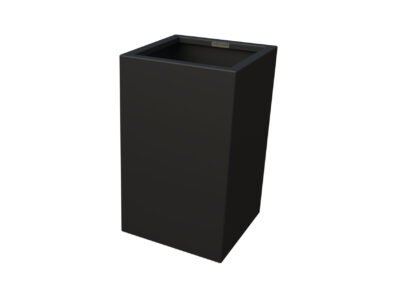 Tall Metal Cube Planter