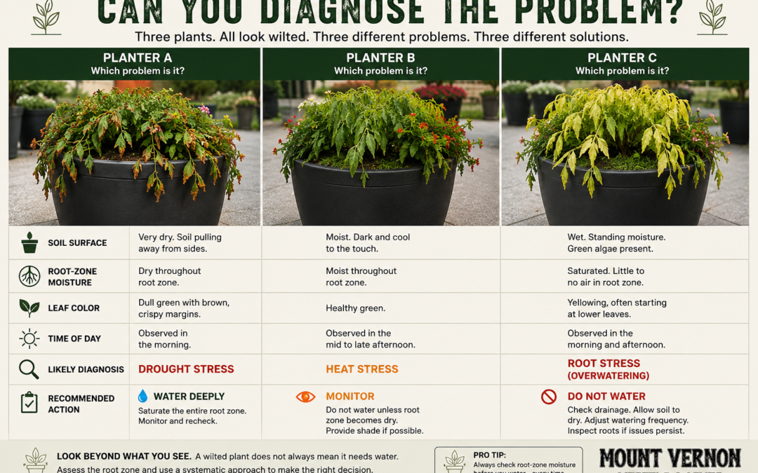 Commercial Container & Planter Watering Best Practices